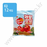 (타) 롯데 군위사과 과일한입 애플젤리 58g