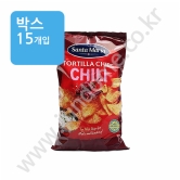 (박스) 산타마리아 또띠아칩 [칠리맛] 185g(15입)