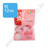 (타) 쿠위(COOWY) 탑플릇 퍼지 [딸기맛] 80g