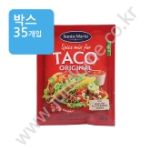 (박스) 산타마리아 타코 스파이스 믹스 시즈닝 마일드 28g