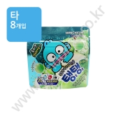 (타) 서주 탱글탱글 청사과맛 40g(한교동과친구들띠부실랜덤)