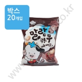 (박스) 롯데 말랑카우 빠삐코맛 34g