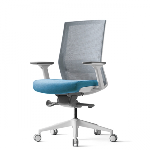 베스툴 S29 화이트 S29G110MW 미들백 사무용 의자