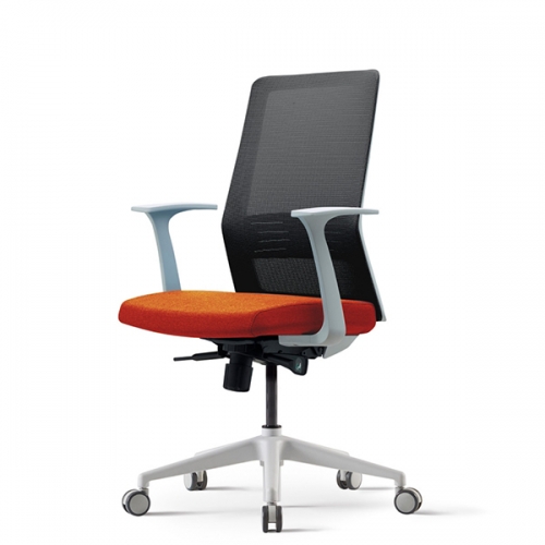 베스툴 S40 화이트 S40B210MW 미들백형 사무용 의자