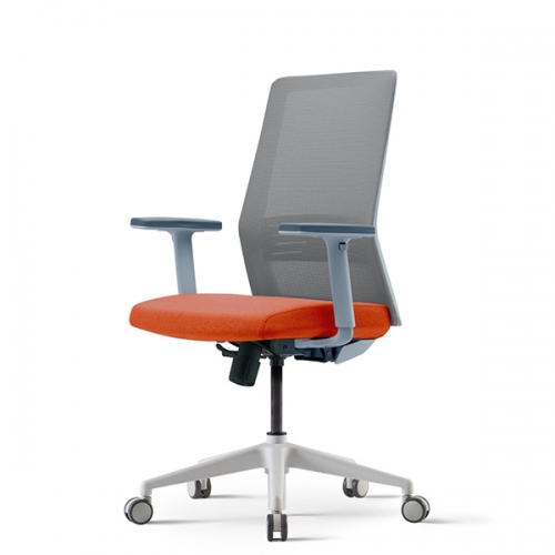 베스툴 S40 화이트 S40E110MW 미들백형 사무용 의자