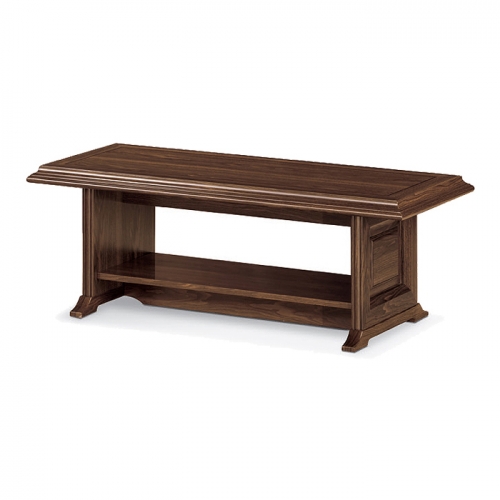 하이퍼스 월넛 소파 탁자(라운드 엣지형)