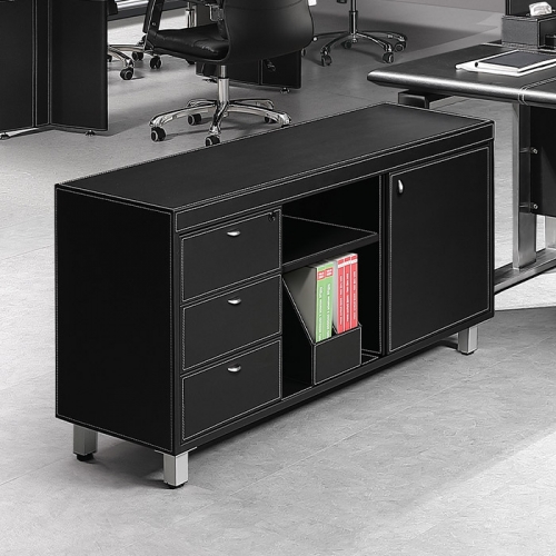 하이퍼스 가죽 사이드 책상