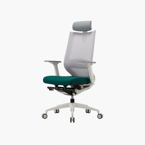 파트라 포티스에코 CFO11EPAB-WH 헤드형 사무용 의자