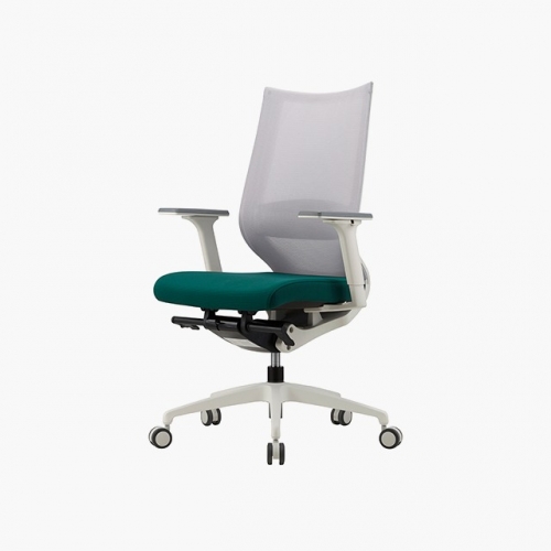 파트라 포티스에코 CFO12EPAB-WH 미들형 사무용 의자