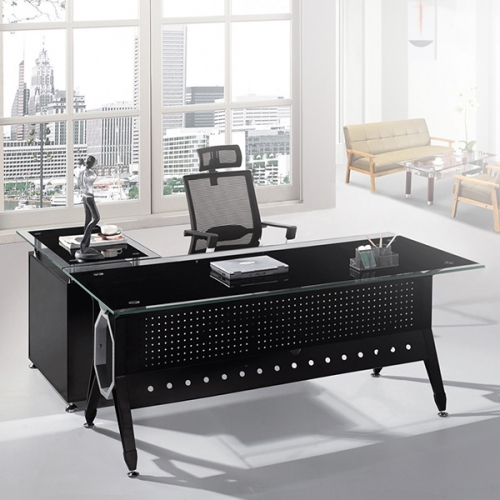 IN-035 유리 중역용 책상