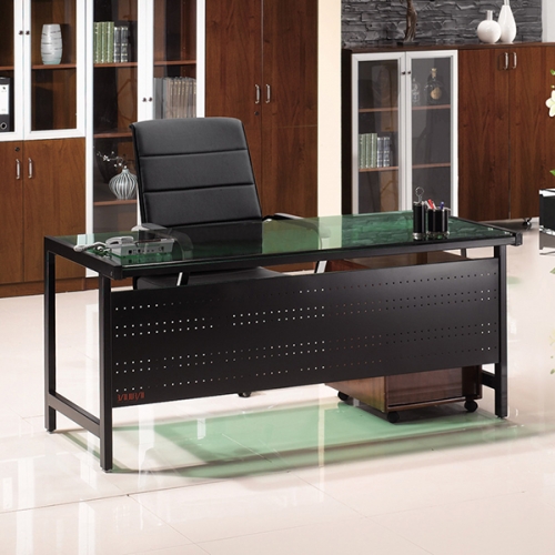 IN-028 철제유리 중역책상