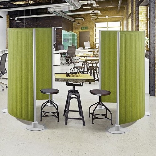 플랜맥스 소리먹는 파티션(MZC-라운드형) 폭1000mmX높이1690mm