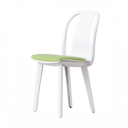 K400 흰/검사출 고정 회의용 의자