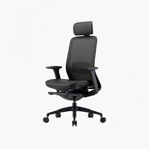 파트라 라보 PCRV_LV11MPAKSD_BK 헤드형 사무용 의자