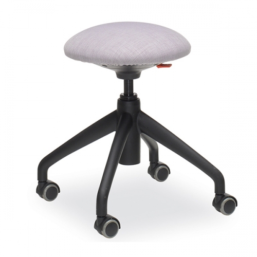 세르파M 반원패브릭 고정형/캐스터형 스툴