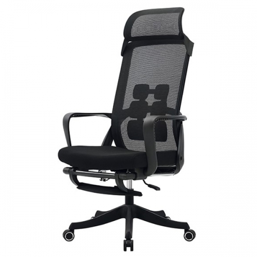 보테가 블랙 패브릭 사무용 의자