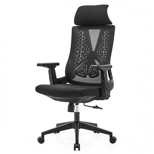 알리 블랙 메쉬 대형 사무용 의자