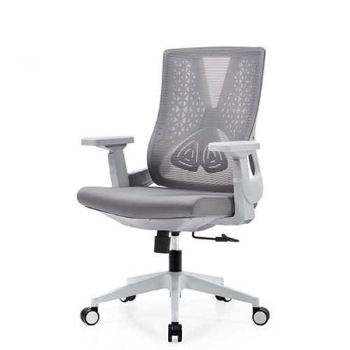 알리 그레이 메쉬 중형 사무용 의자