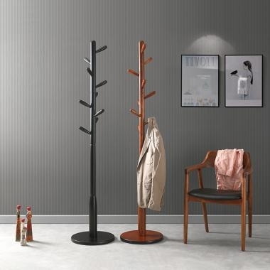 하이퍼스 하반 원목 스탠드 옷걸이