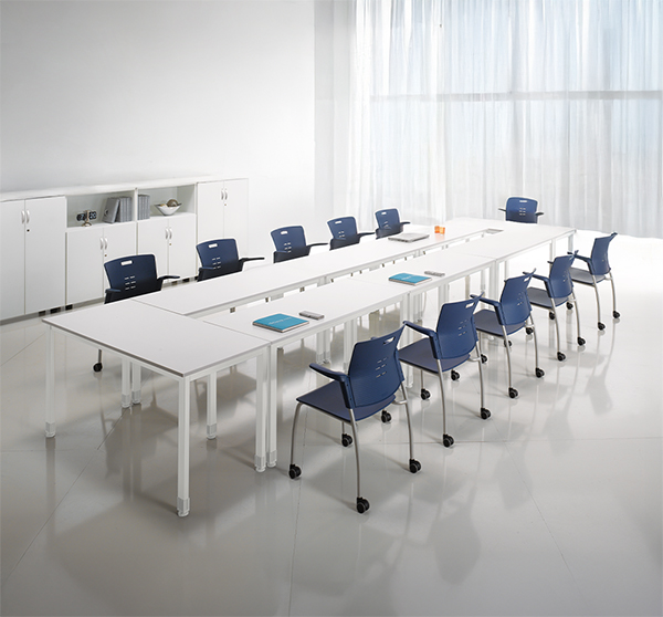 DF시리즈 연결형 가림판무 회의용테이블 (수입)