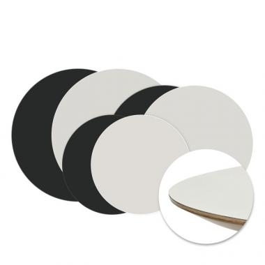 하이퍼스 자작나무 HPM 빗각 원형 상판(25T)