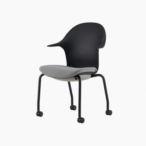 파트라 픽시 PCV_PX44_BK 회의용 의자