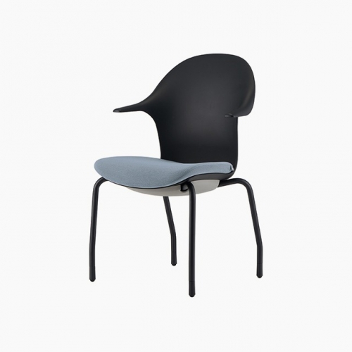 파트라 픽시 PCV_PX34_BK 고정형 회의용 의자