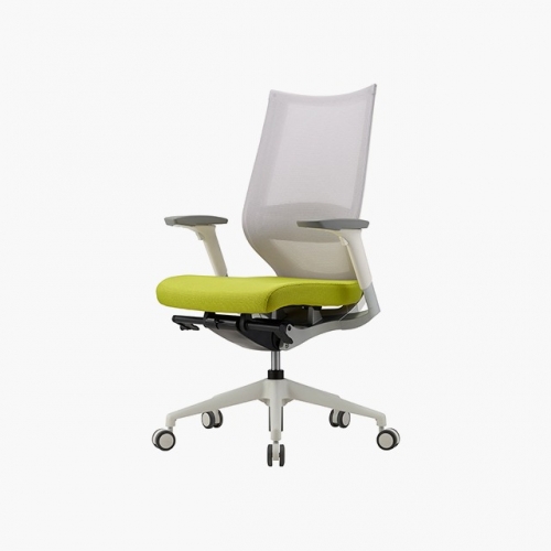 파트라 CFO12PAB-WH 포티스 흰사출 럼버 미들형 사무용 의자