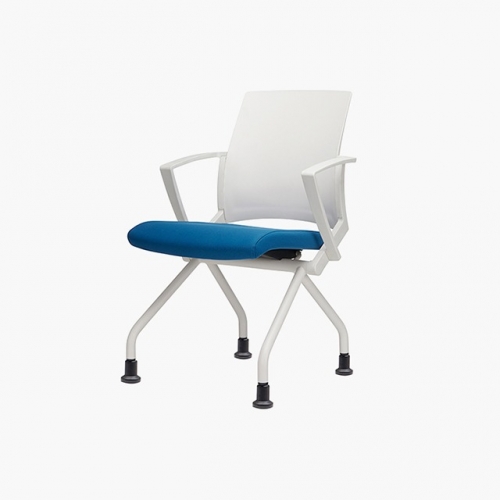 파트라 CCB33A-WH 큐브 팔유 플라스틱 글라이드 회의용 의자