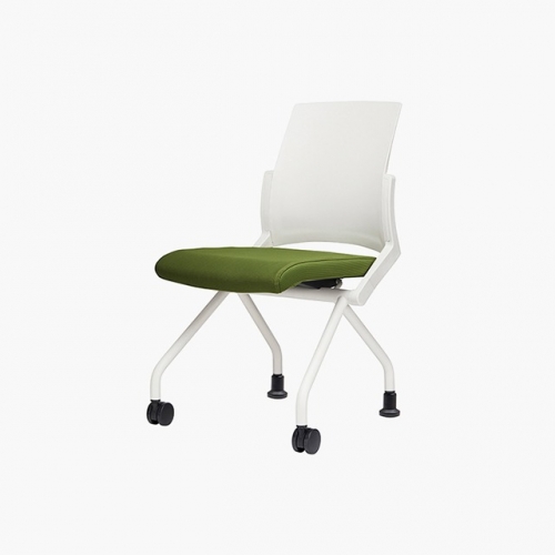 파트라 CCB53-WH 큐브 팔무 플라스틱 반고정 회의용 의자