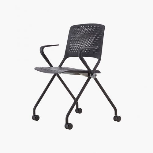 파트라 CPY43A 폴리 팔유 타공 캐스터 회의용 의자