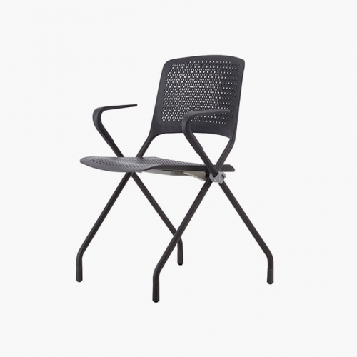 파트라 CPY33A 폴리 팔유 타공 글라이드 회의용 의자