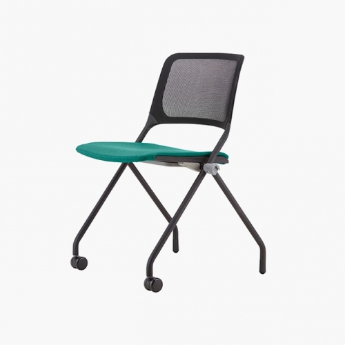 파트라 CPY53MS 폴리 팔무 메쉬 패딩 반고정 회의용 의자