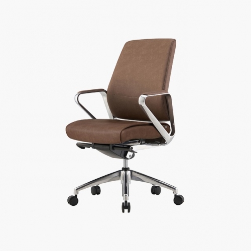 파트라 CVF12U-IL 볼프 메모리폼 인조가죽 미들백형 중역용 의자