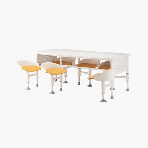 파트라 DA9118OS T9 가림판형 공공기관 식당테이블 다목적테이블 6인