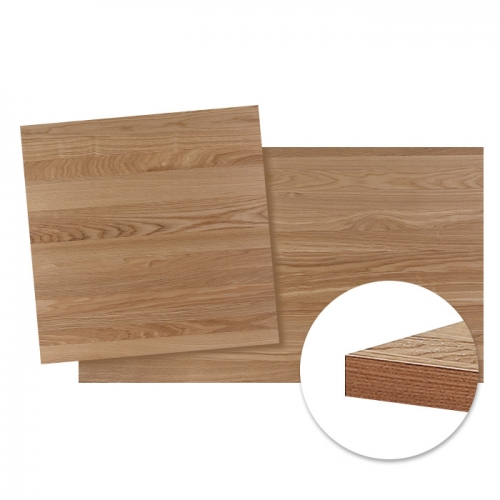 하이퍼스 내추럴 무늬목 사각상판(25T)