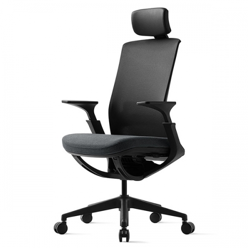 베스툴 롤리 P1G210L 블랙 헤드형 고정팔걸이 사무용 의자