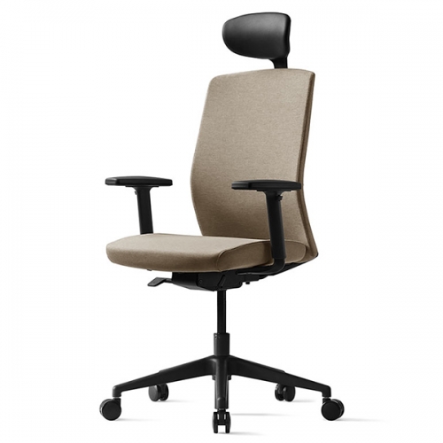 베스툴 J27 J27E110L 블랙 헤드형 조절팔걸이 사무용 의자