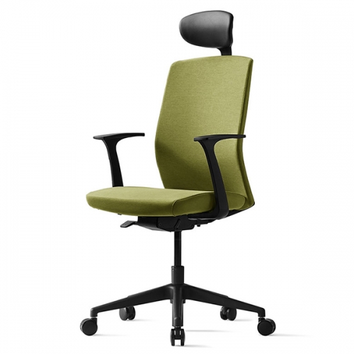 베스툴 J27 J27E210L 블랙 헤드형 고정팔걸이 사무용 의자