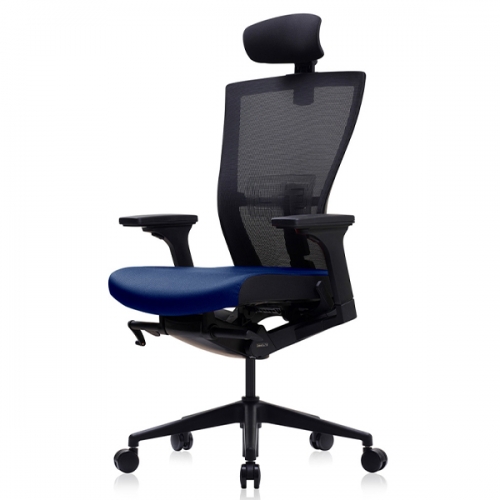 베스툴 레디우스 RAG110L 블랙 헤드형 럼버 사무용 의자