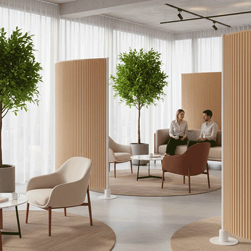 플랜맥스 템바파티션 라운드형 NMC-1017 (높이1683mm)