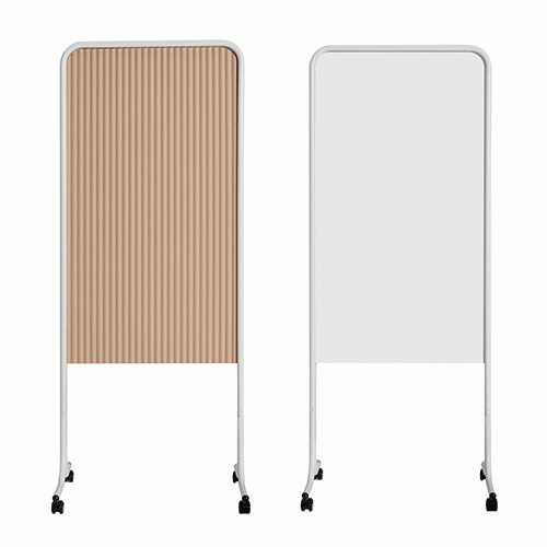 플랜맥스 듀얼 플렉스 월 3 이동식 양면 파티션 칠판 TJ-0817FM