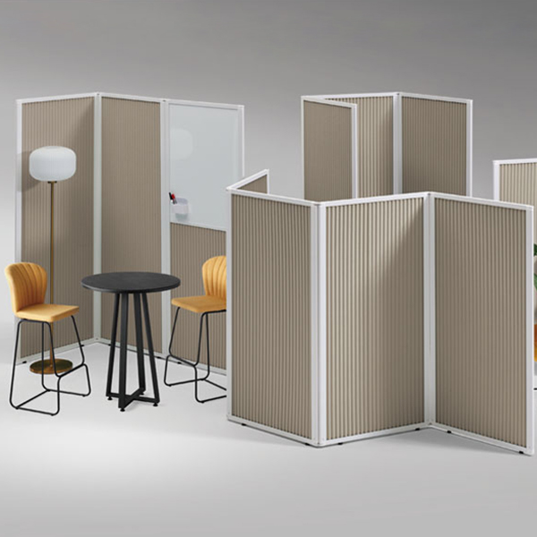 플랜맥스 소리먹는 파티션 Fold360파티션 TO-0618M 상부화이트보드형 (높이1760mm)