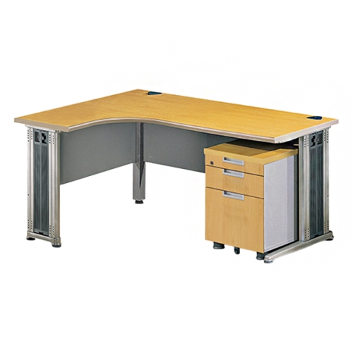 DHF L형 퍼즐책상 (수입)