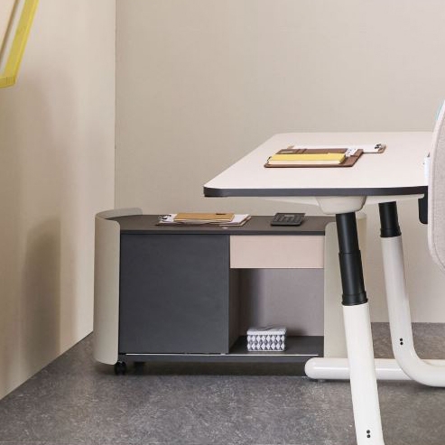 리바트오피스 이모션 이동식 하부장