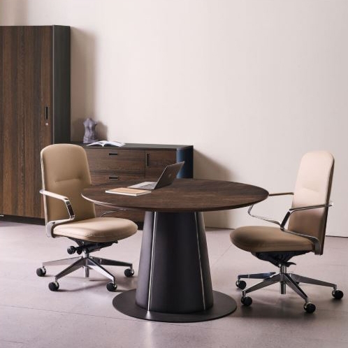 리바트오피스 EX900 원형 회의테이블