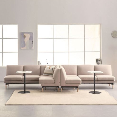 리바트오피스 누트 1인 소파 미들백