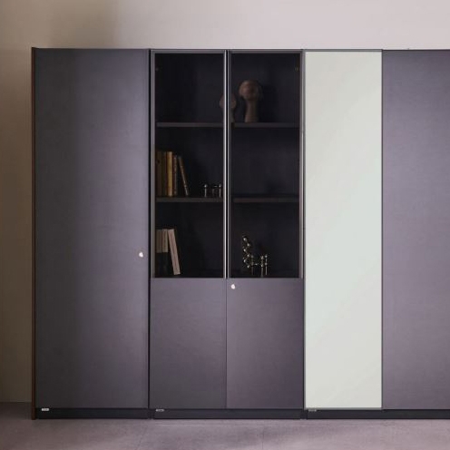 리바트오피스 몬테 유리책장