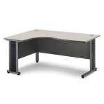 웨이브/탑 L형 퍼즐책상(수입)