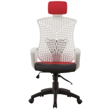 재규어 화이트 사무용의자